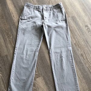 bonobos slim fit chinos, grey, 32x34